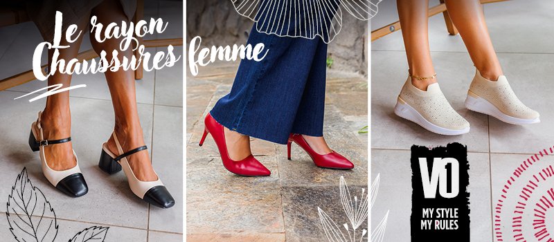 Le rayon Chaussures Femme